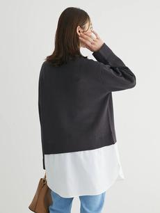 ニットドッキングチュニック